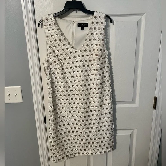 Laundry By Shelli Segal | Dresses | Laundry By Shelli Segal Los Angeles White And Rose Gold Sequin Dress | Poshmark Laundry By Shelli Segal | Dresses | Laundry By Shelli Segal Los Angeles White And Rose Gold Sequin Dress | Poshmark